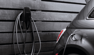 electric charging station installed